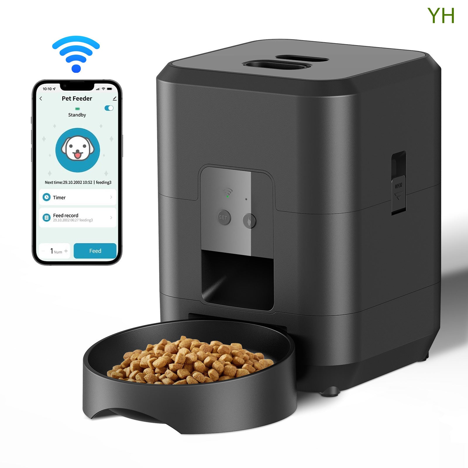 Pet Intelligent Timing Automatic Pet Feeder