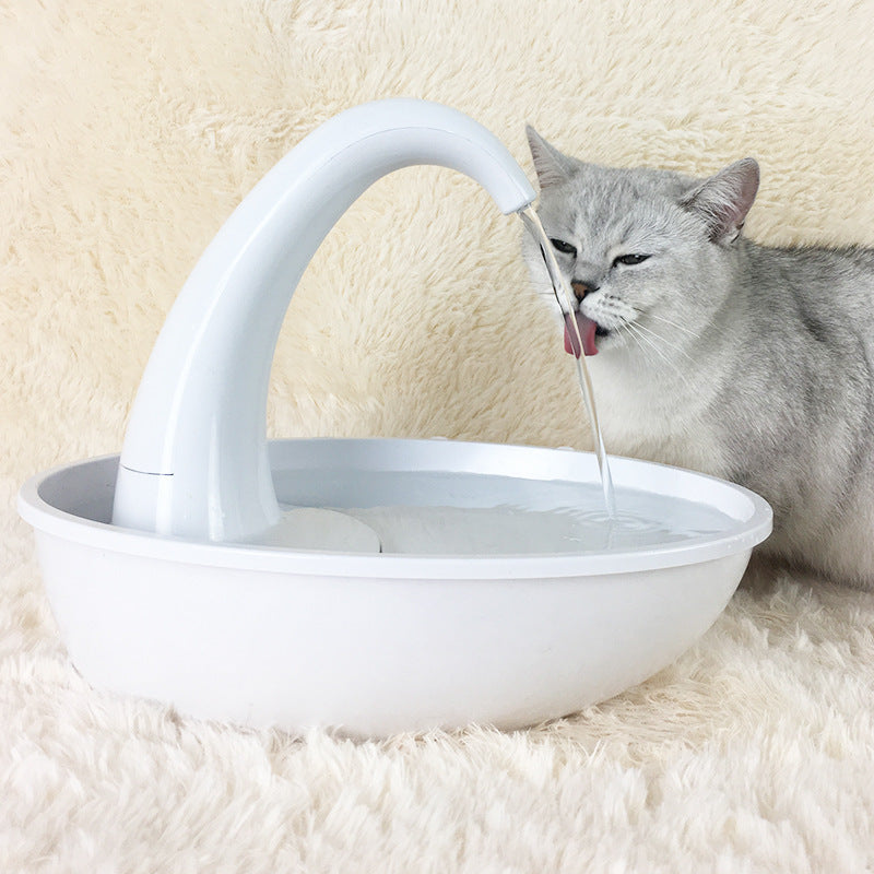 Pet Drinking Flowing Fountain