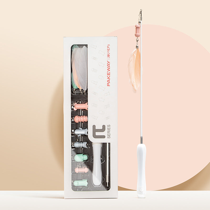 Cat Feather Funny Cat Stick