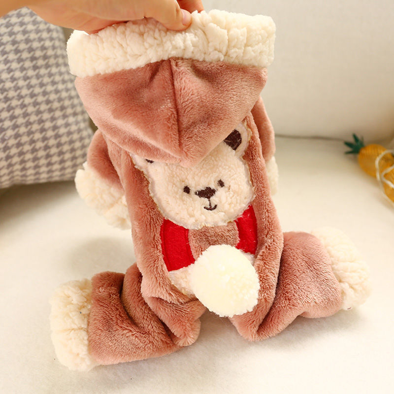 Dog Sweater Pet Clothes Teddy Clothes