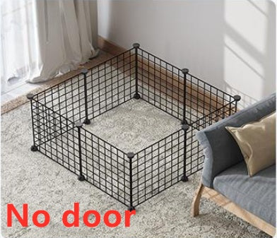 Assembling Pet Wire Crate Indoor Cat Cage
