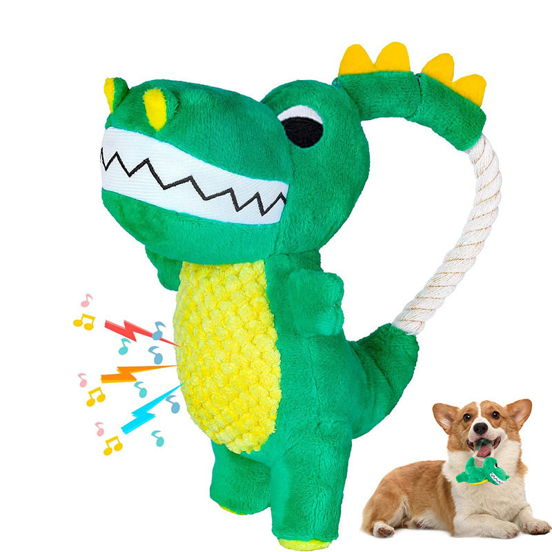 Dog Plush Sounding Chew Toy