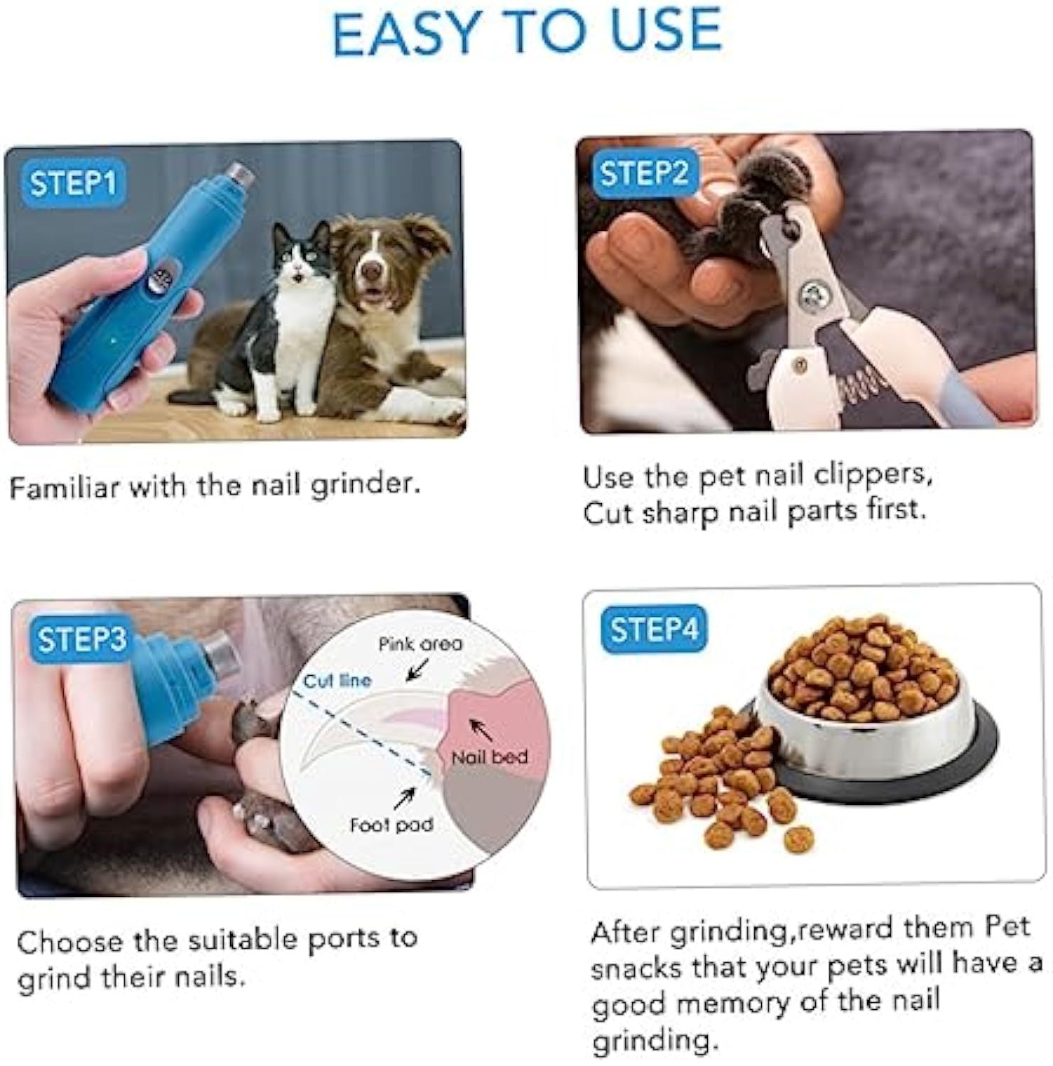 Electric Nail Pet Trimmer