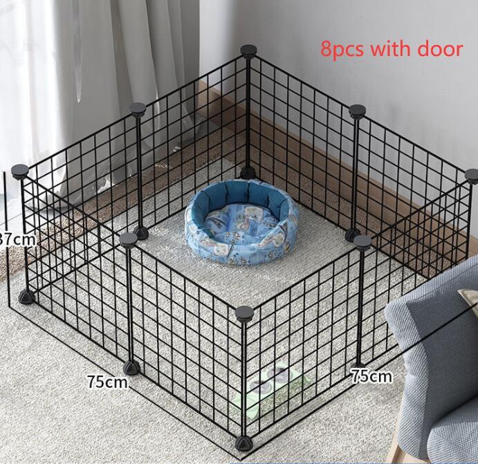 Assembling Pet Wire Crate Indoor Cat Cage