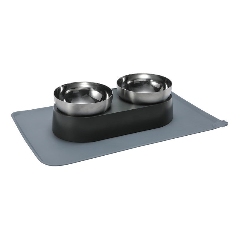 Pet Dog Stainless Steel Feeder