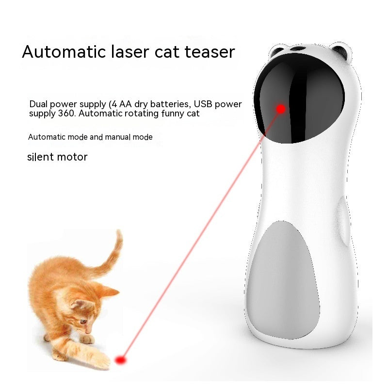 Automatic Laser Cat Teaser Smart Toy