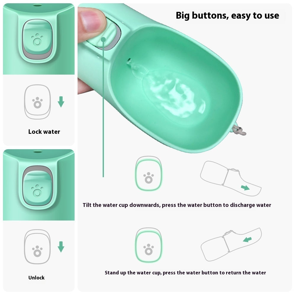 Pet Portable Water Cup Water Fountain