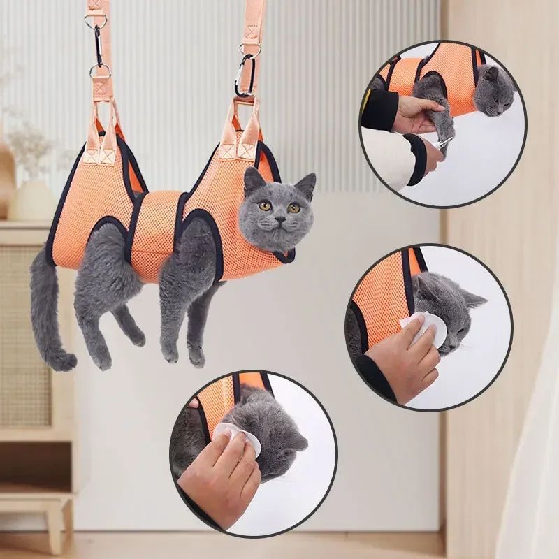 Cat Grooming Bite Fixed Bag