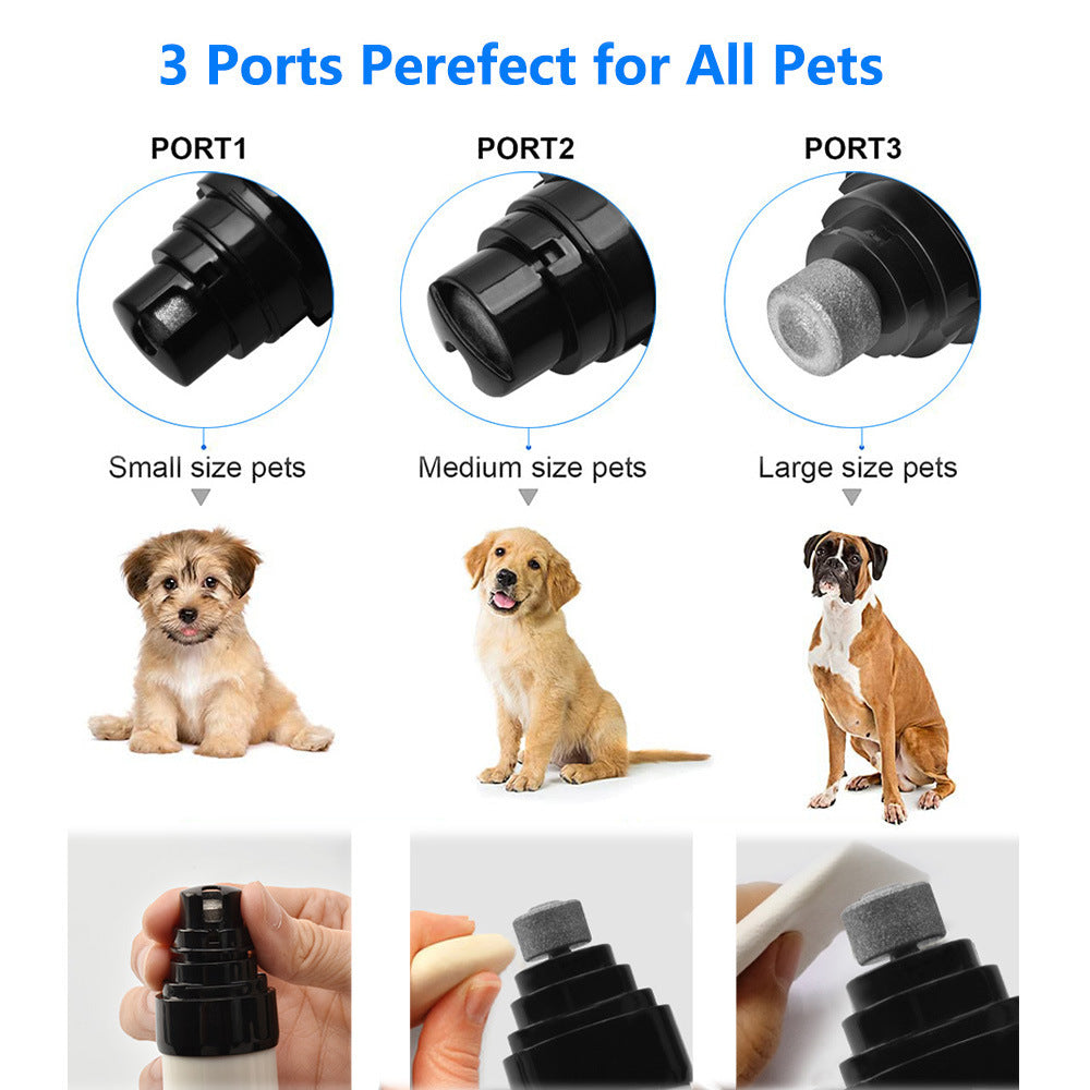 Electric Dog Nail Grooming Trimmer Tools