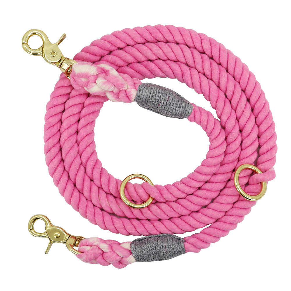 Gradient Color Pet Accessories Leashes