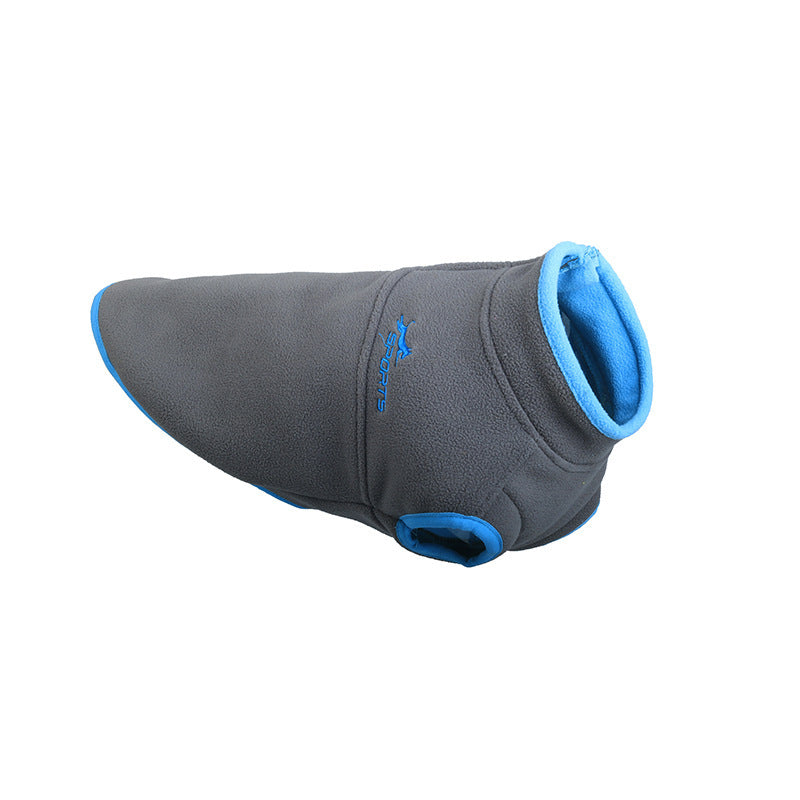 Pure Color Thick Polar Fleece Pet Sweater