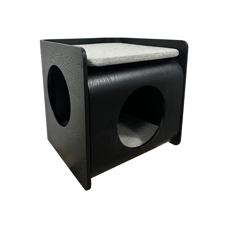 Washable Wooden Pet Bed