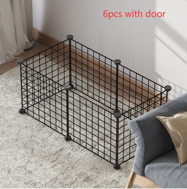 Assembling Pet Wire Crate Indoor Cat Cage