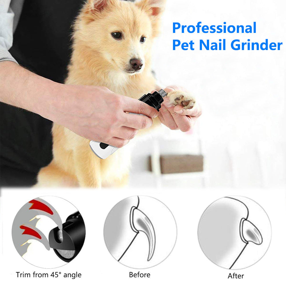 Electric Dog Nail Grooming Trimmer Tools