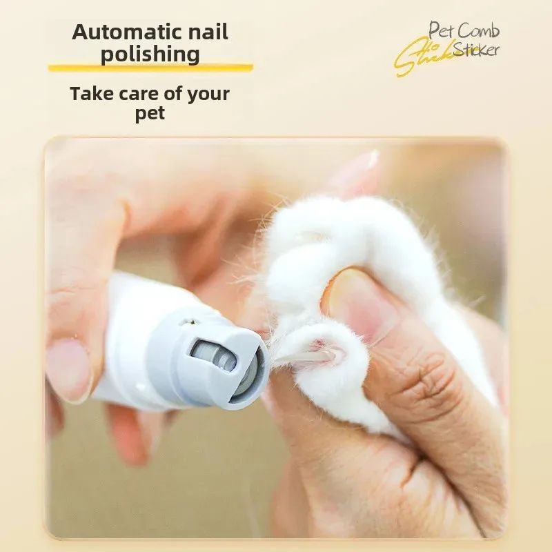 Rechargeable Two-In-One Pet Nail Trimmer
