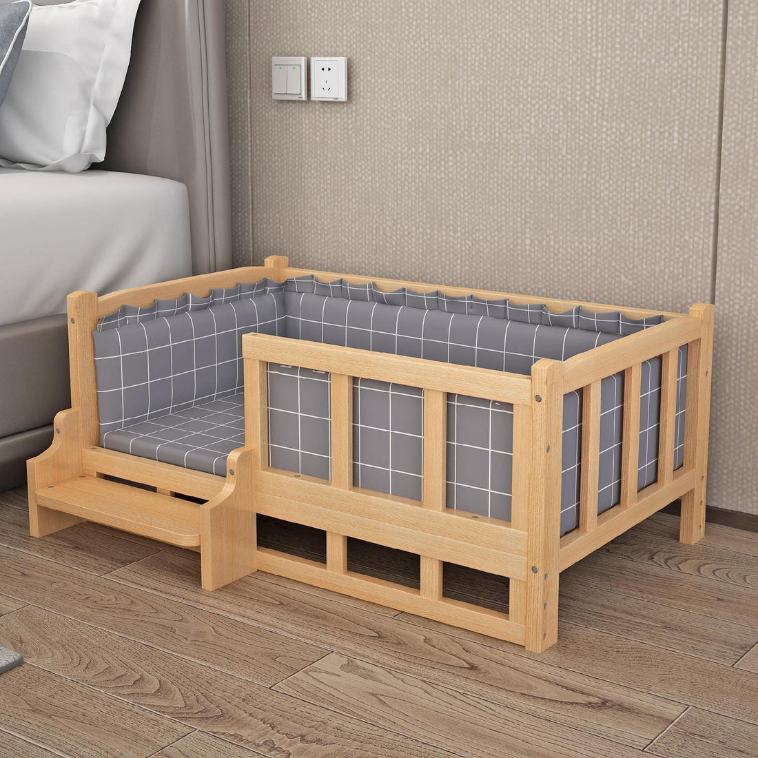 Pet Summer Wooden Bed