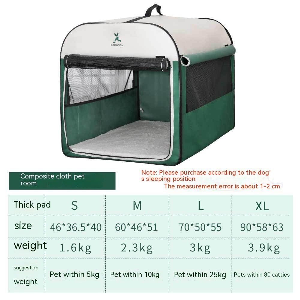 Dog Winter Cage Outdoor House