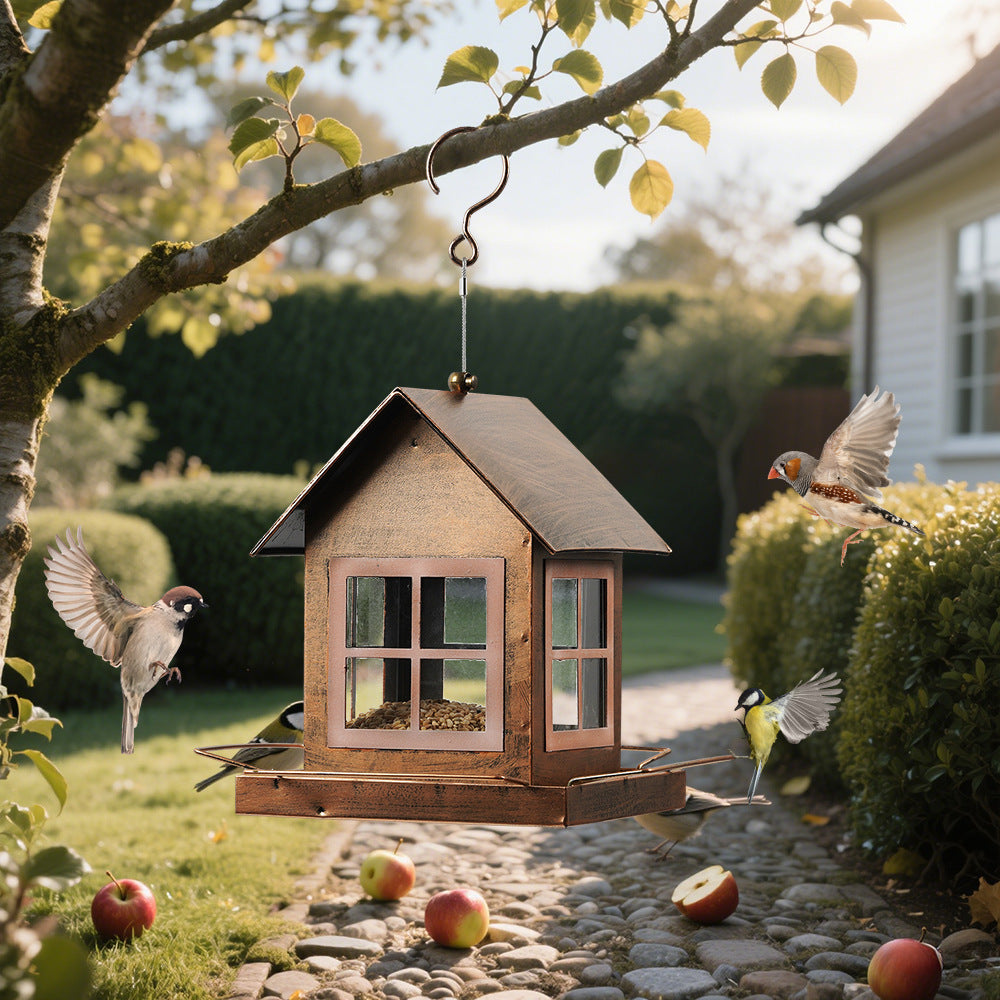 Feeder Outdoor Hanging Metal Bird
