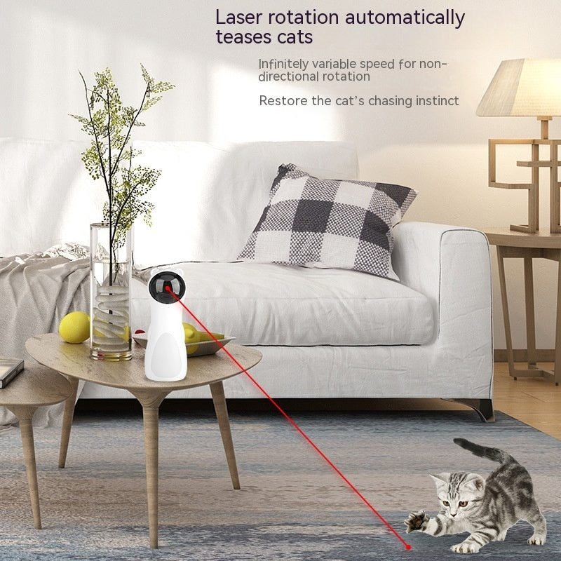 Automatic Laser Cat Teaser Smart Toy