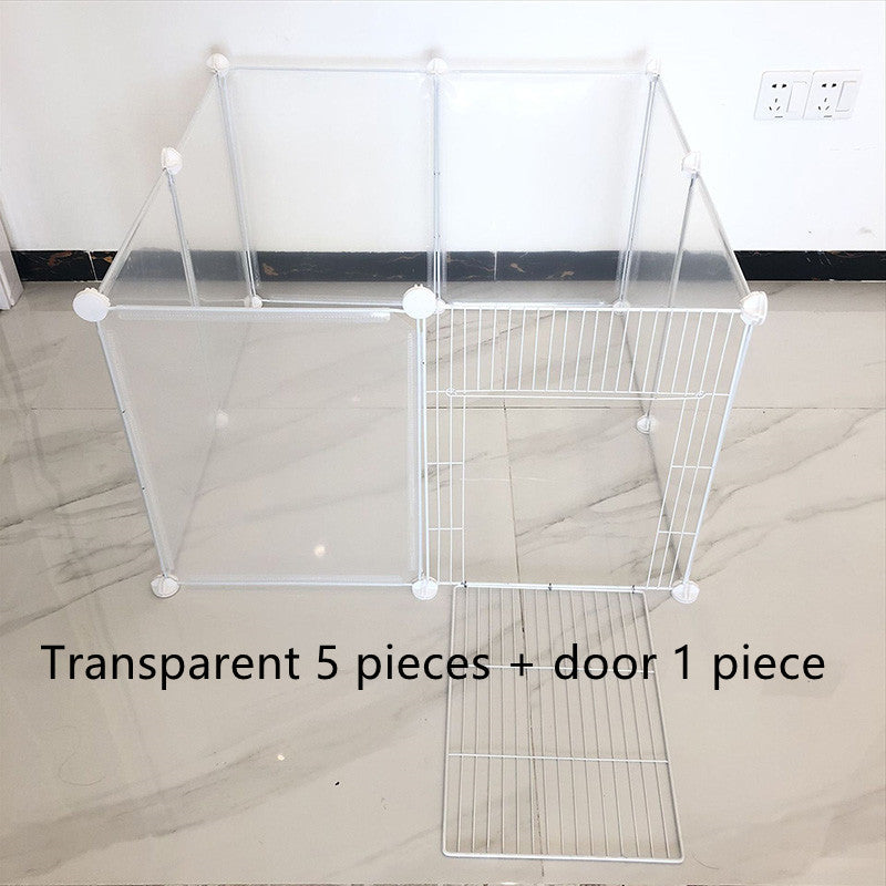 Full Transparent Resin Dog Fence