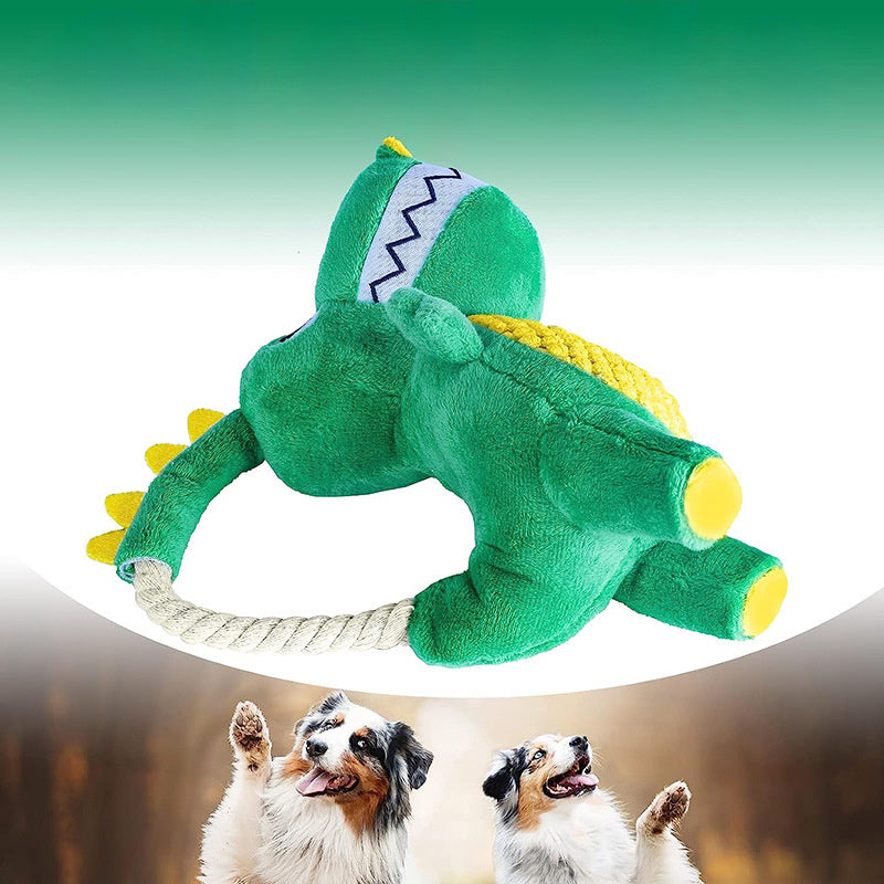 Dog Plush Sounding Chew Toy