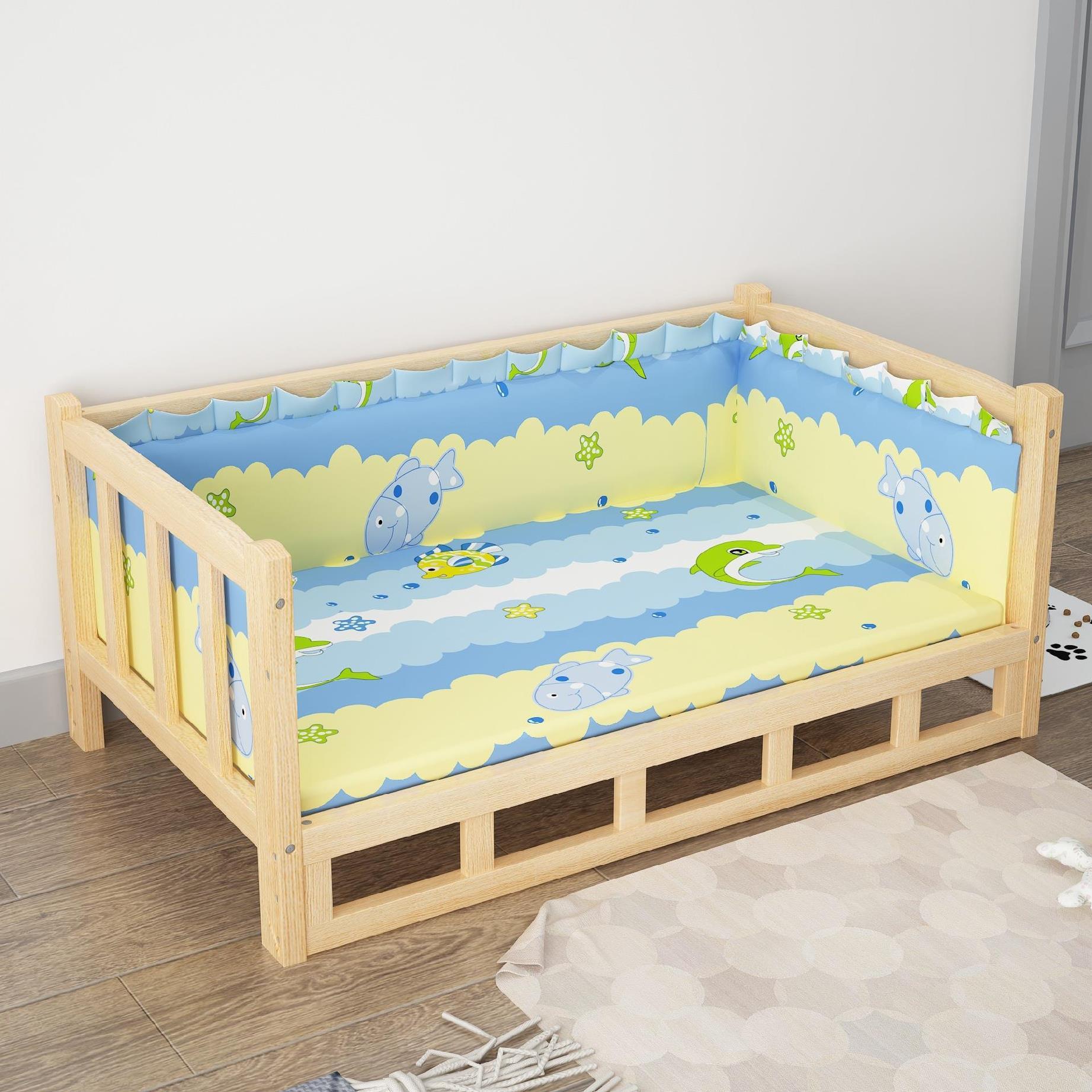 Pet Summer Wooden Bed